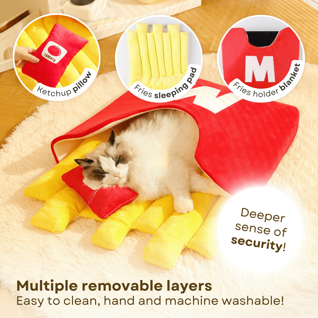 French Fries Bed - MaoMao - Paws