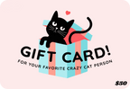 Gift Card - MaoMao - Paws