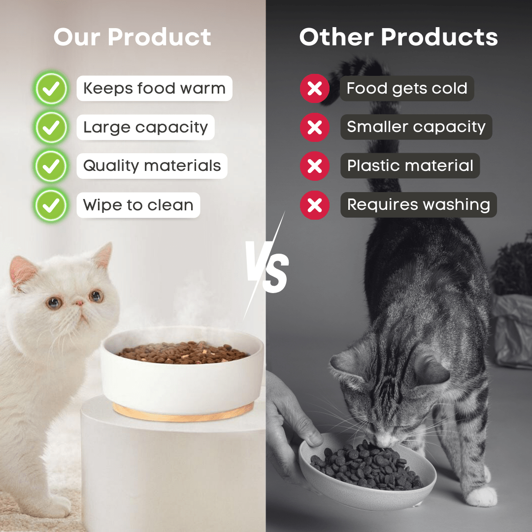 Heating Bowl - MaoMao - Paws