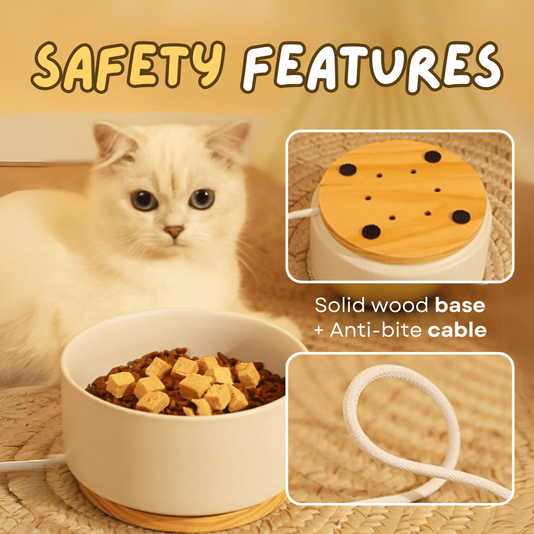 Heating Bowl - MaoMao - Paws
