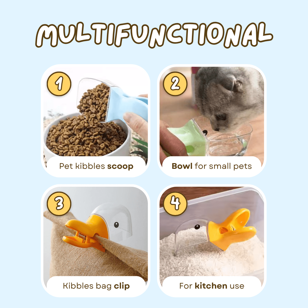 Kibbles Duck Scooper - MaoMao - Paws
