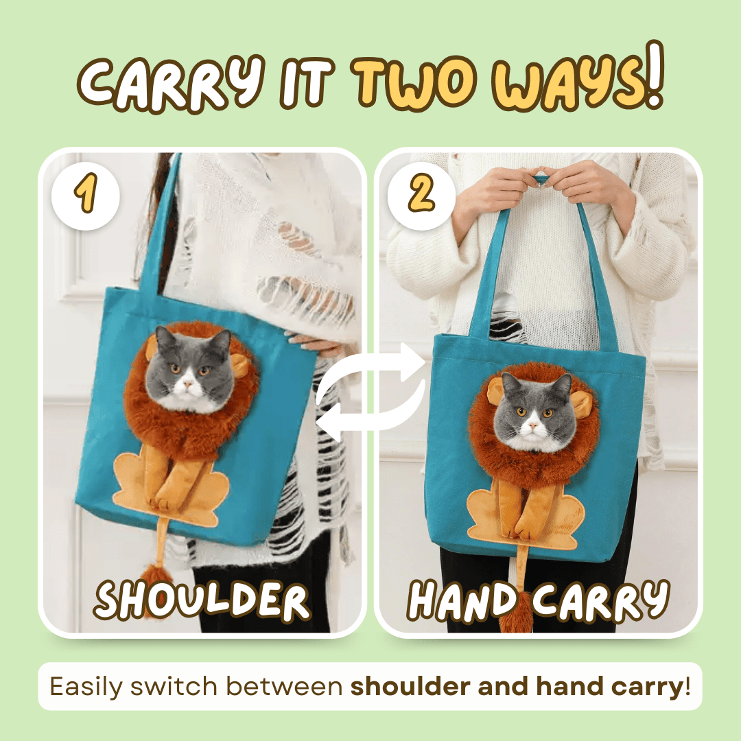 Lion Cat Bag - MaoMao - Paws