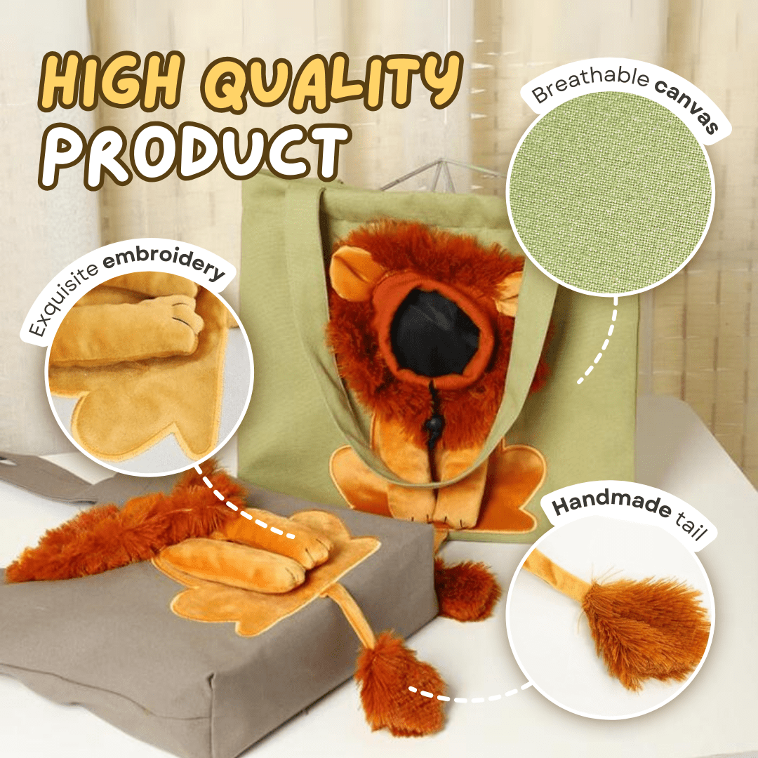 Lion Cat Bag - MaoMao - Paws