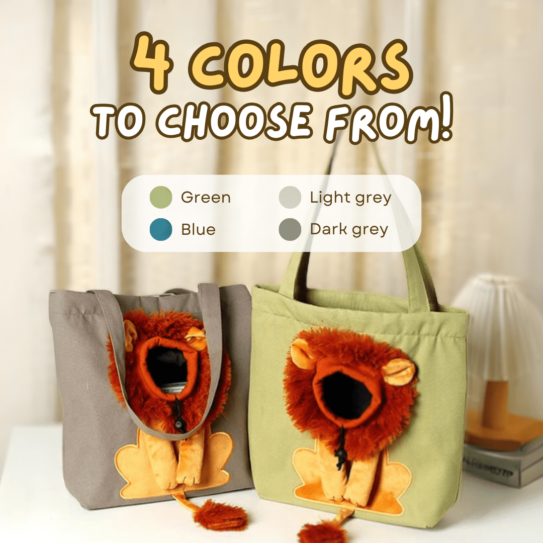 Lion Cat Bag - MaoMao - Paws