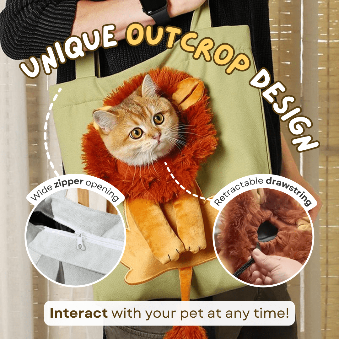 Lion Cat Bag - MaoMao - Paws