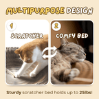 Magical Scratcher Bed - MaoMao - Paws