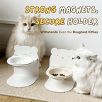 Magnetic Ceramic Bowl - MaoMao - Paws