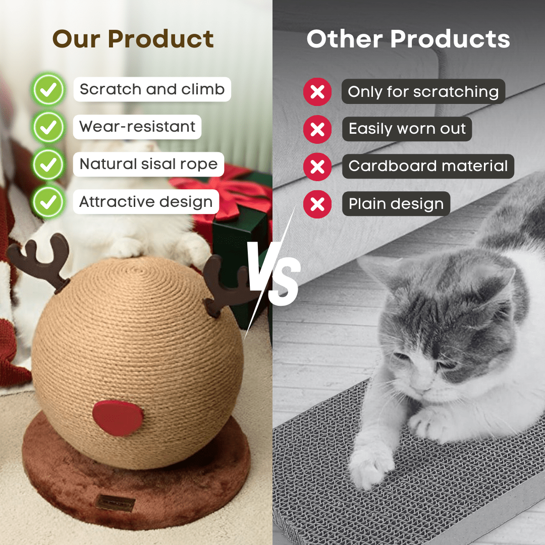 Reindeer Scratcher - MaoMao - Paws