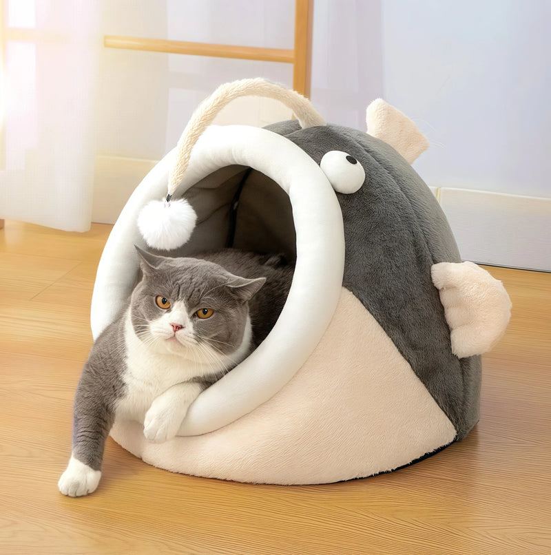 Wow! This Anglerfish Bed Is So Comfortable to Lie On!