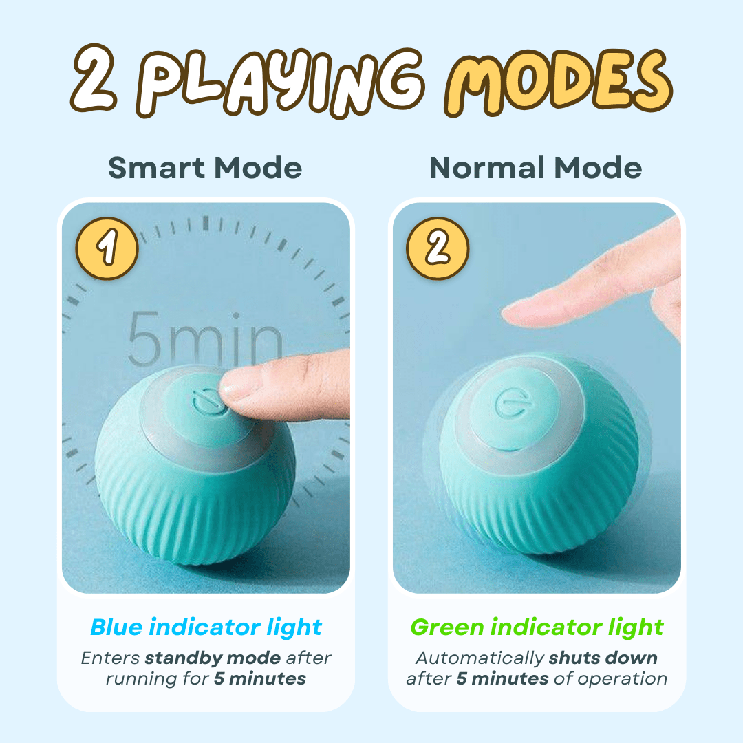 Smart Ball Cat Toy - MaoMao - Paws