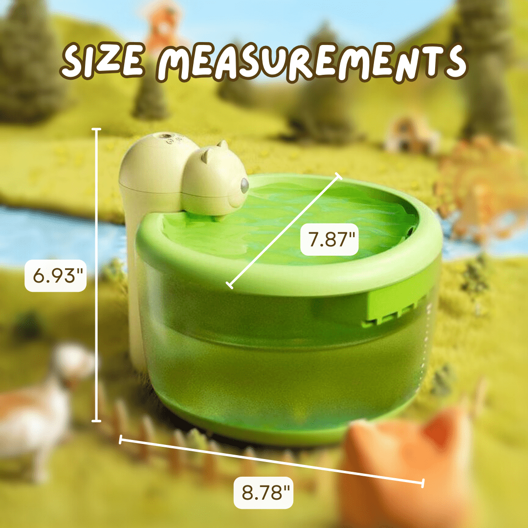 Tiny Bear Water Dispenser - MaoMao - Paws