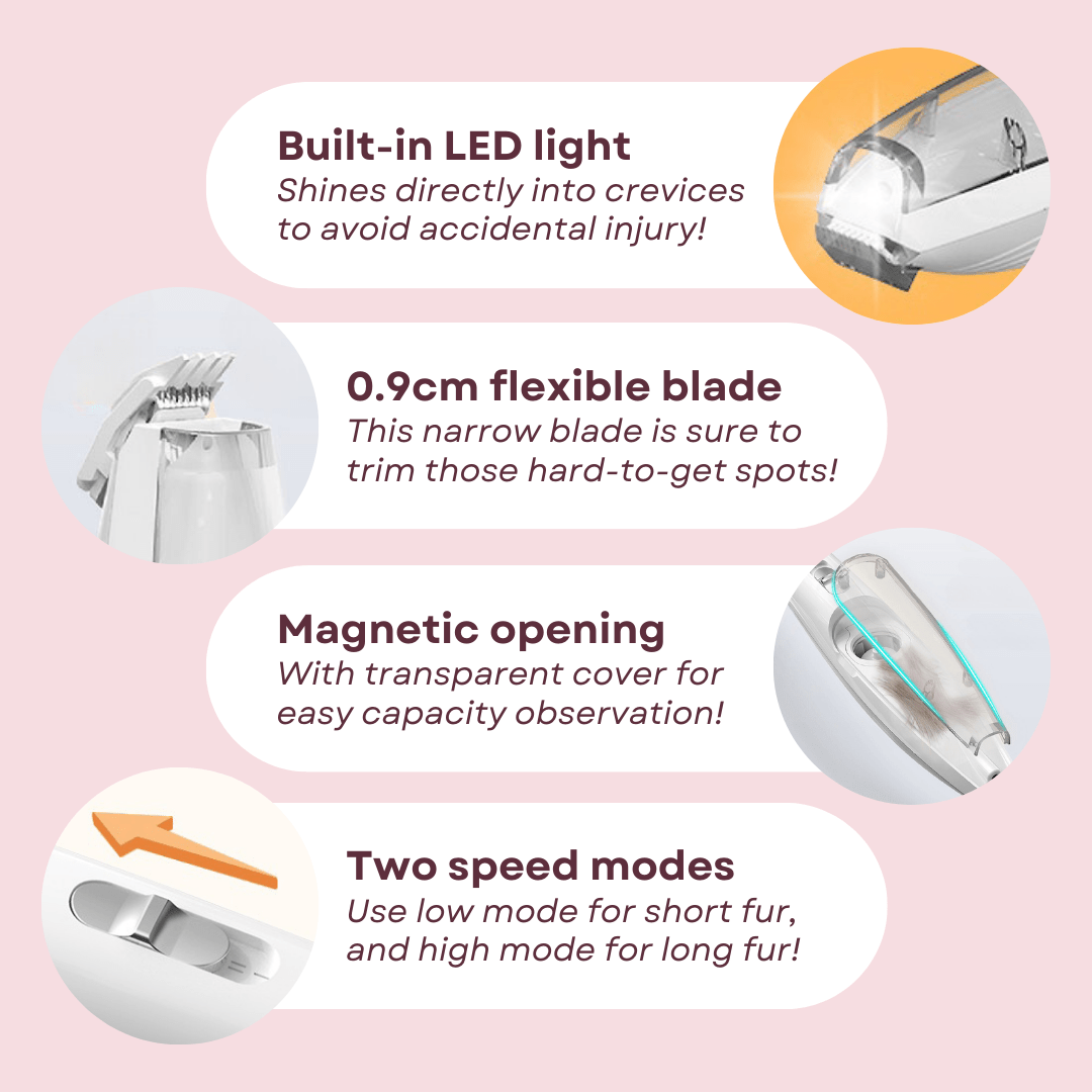 Vacuum Hair Trimmer - MaoMao - Paws
