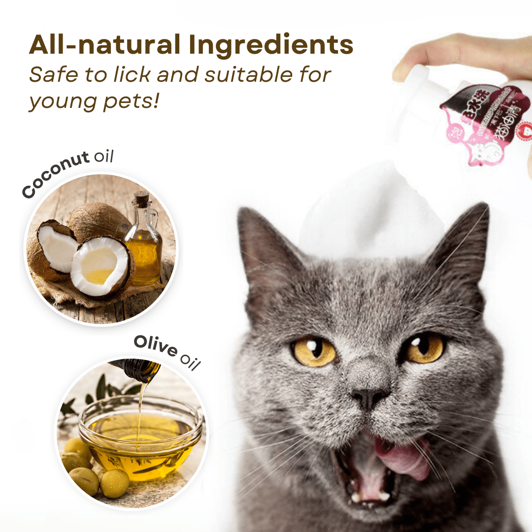 Waterless Cat Shampoo - MaoMao - Paws