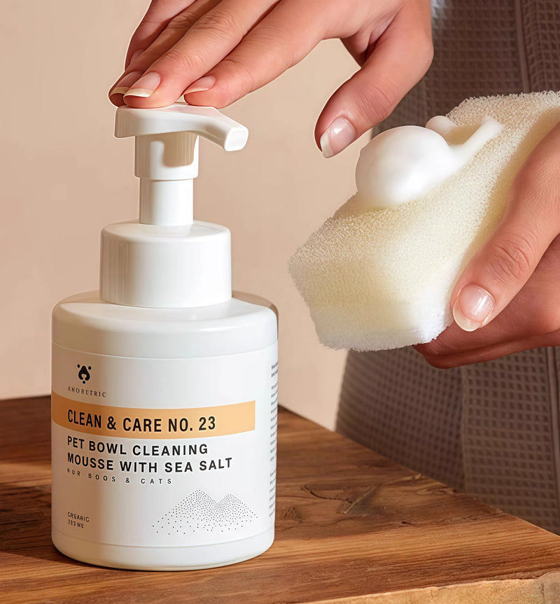 Sea Salt Mousse Makes Washing Bowls a Breeze!