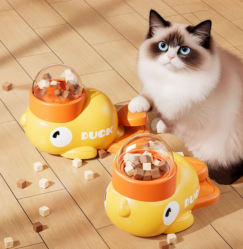 Wow! This Duck Toy Dispenses Food!