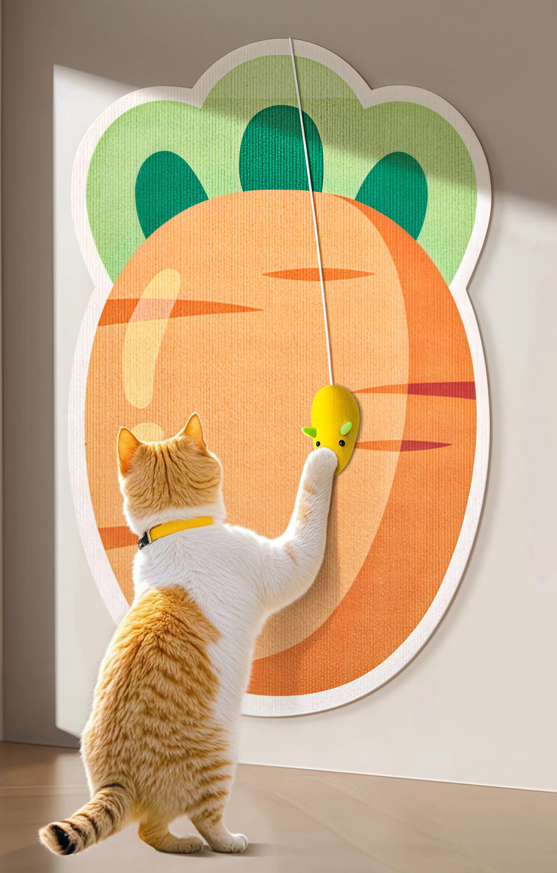 Oh my god! The cat scratcher fixed the couch scratching!