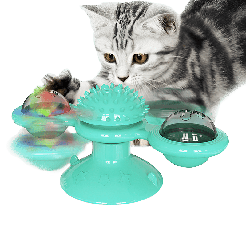Windmill Cat Toy - MaoMao - Paws