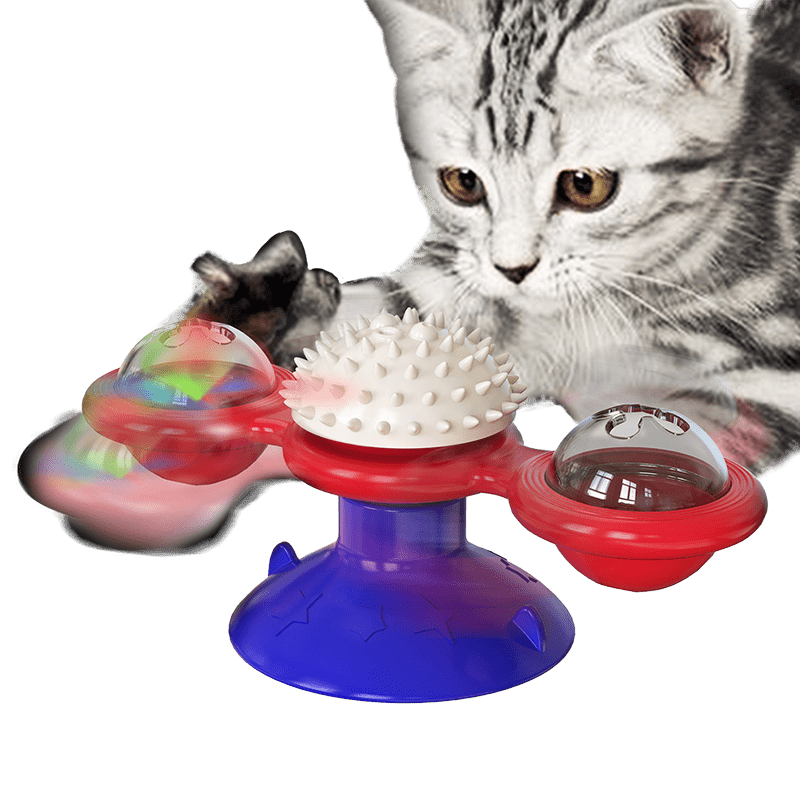 Windmill Cat Toy - MaoMao - Paws