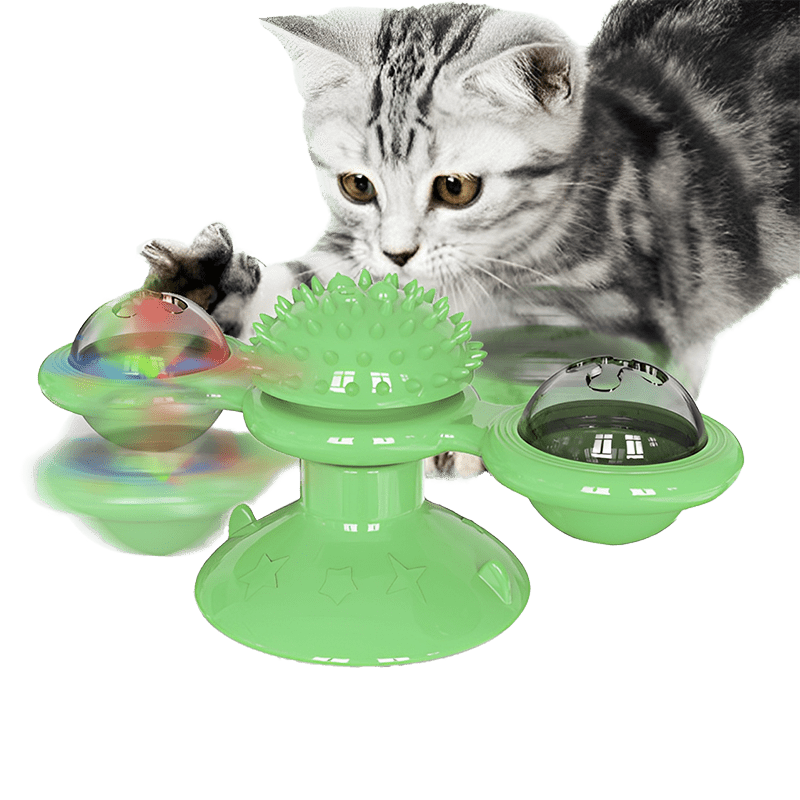 Windmill Cat Toy - MaoMao - Paws